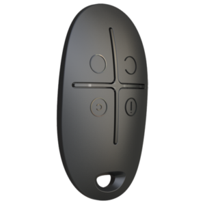 Télécommande sans fil Ajax SpaceControl, noire