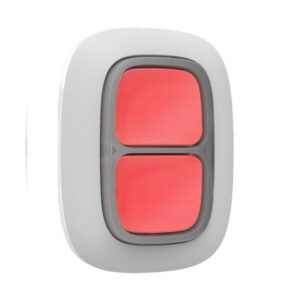Bouton de panique double sans fil Ajax DoubleButton, blanc