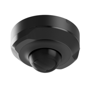 Caméra IP Ajax DomeCam 5 MP, dôme anti-vandale, IR intelligent et IA intégrée, objectif fixe 2,8 mm, noir
