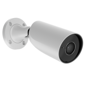 Caméra IP Ajax BulletCam 5 MP, bullet, IR intelligent et IA intégrée, objectif fixe 2,8 mm, blanc