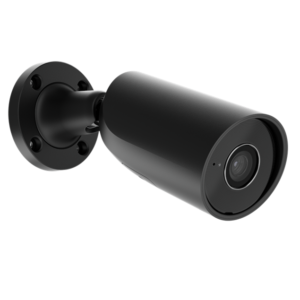 Caméra IP Ajax BulletCam 5 MP, bullet, IR intelligent et IA intégrée, objectif fixe 2,8 mm, noir