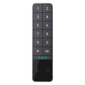 Clavier tactile extérieur Ajax KeyPad Outdoor avec Pass, Tag, smartphone et code, graphite