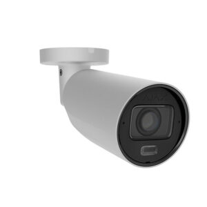 Caméra IP Ajax BulletCam 5 MP, bullet, éclairage hybride et IA intégrée, objectif varifocal 2,8 – 12 mm, blanc