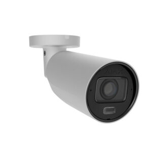Caméra IP Ajax BulletCam 8 MP, bullet, éclairage hybride et IA intégrée, objectif varifocal 2,8 – 12 mm, blanc